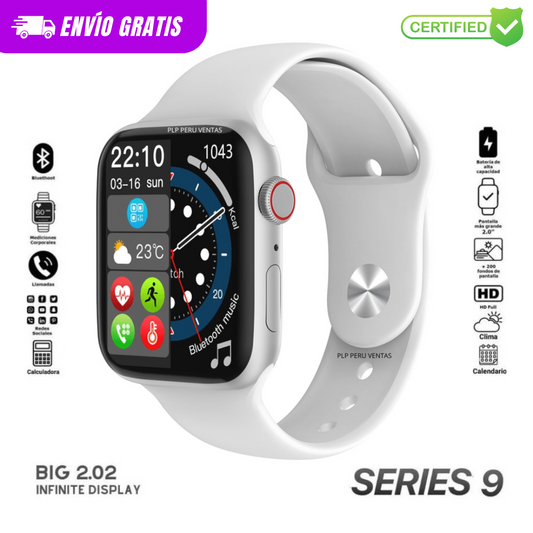 Smartwatch Serie 9 - T900 Pro Max |ACUÁTICO 2025